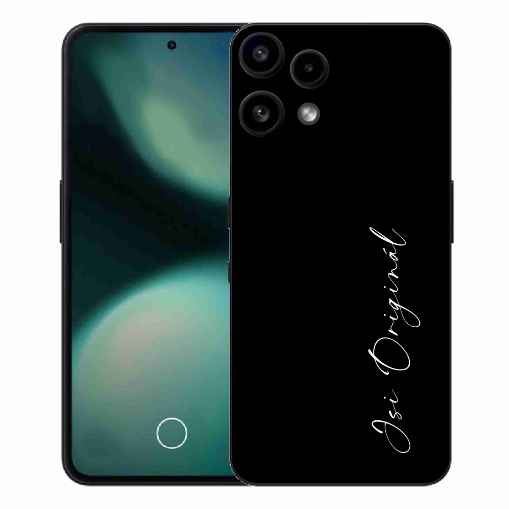 Gelový kryt mmCase na Nothing Phone (3a) Lite - jsi originál černé pozadí