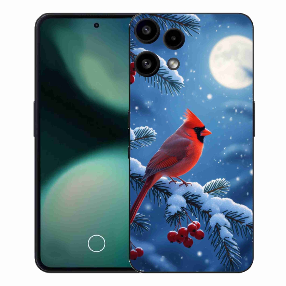 Gelový kryt mmCase na Nothing Phone (3a) Lite - kardinál červený