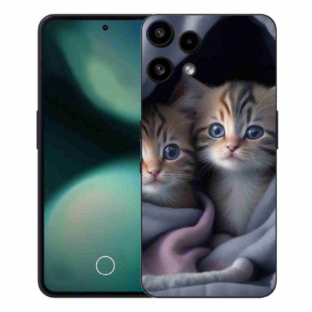 Gelový kryt mmCase na Nothing Phone (3a) Lite - kočičí duo 2