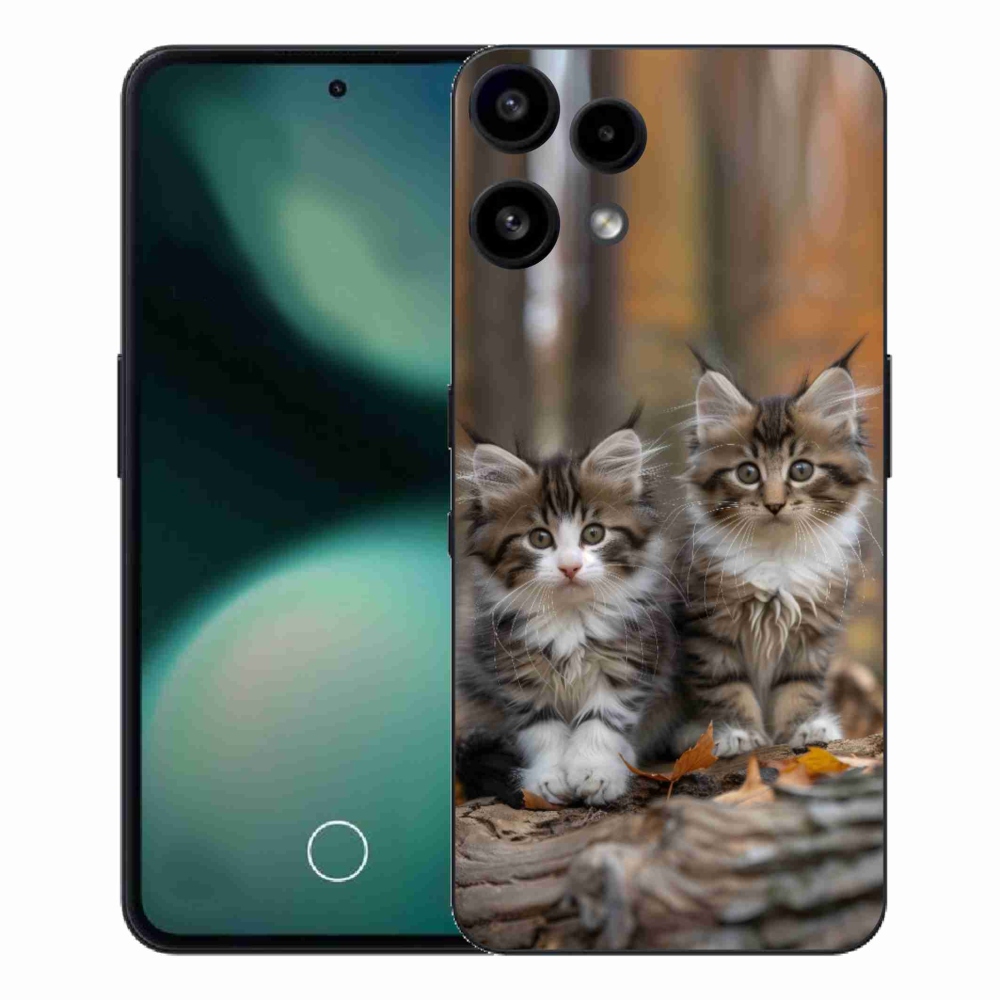 Gelový kryt mmCase na Nothing Phone (3a) Lite - kočičí duo 3