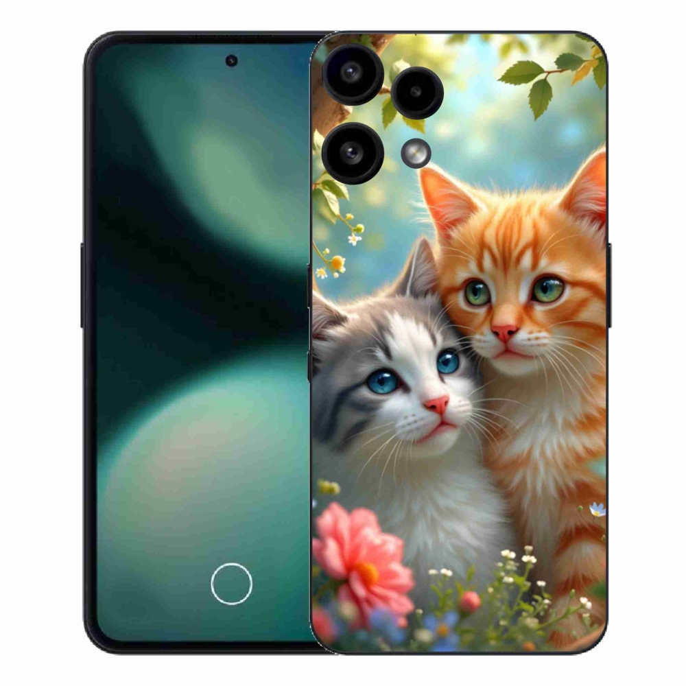 Gelový kryt mmCase na Nothing Phone (3a) Lite - kočičí láska 2