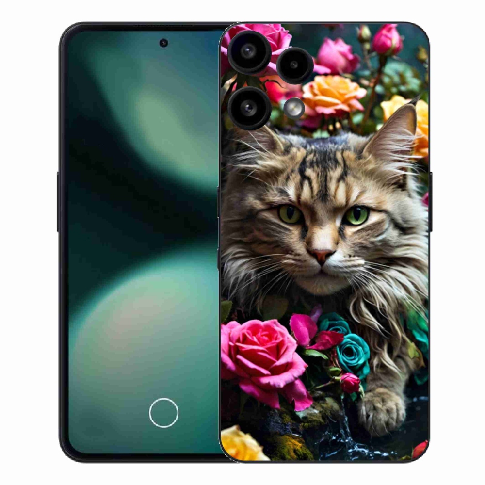Gelový kryt mmCase na Nothing Phone (3a) Lite - kočíčí pohled 2