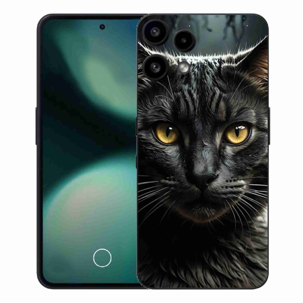 Gelový kryt mmCase na Nothing Phone (3a) Lite - kočičí pohled 3