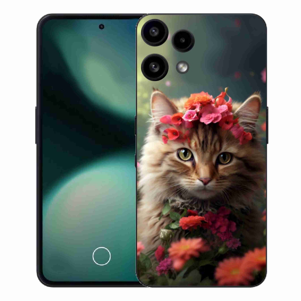 Gelový kryt mmCase na Nothing Phone (3a) Lite - kočíčí princezna