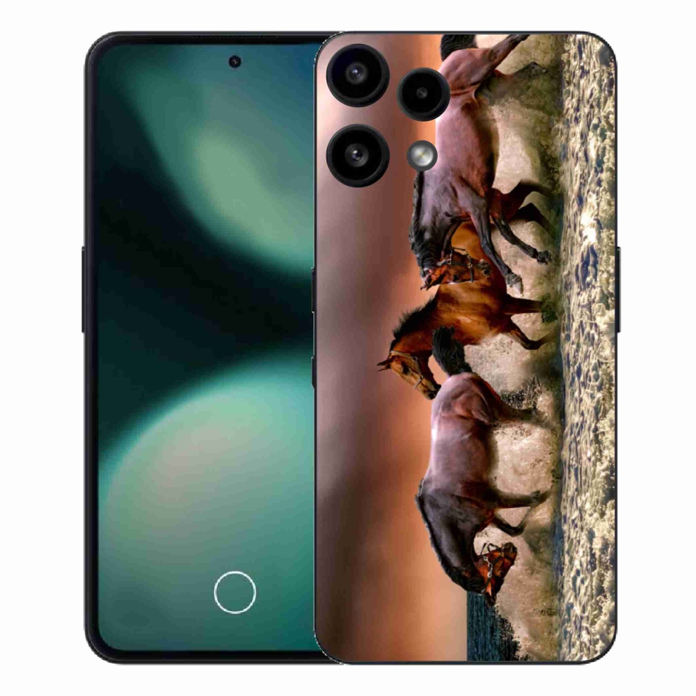 Gelový kryt mmCase na Nothing Phone (3a) Lite - koně 1