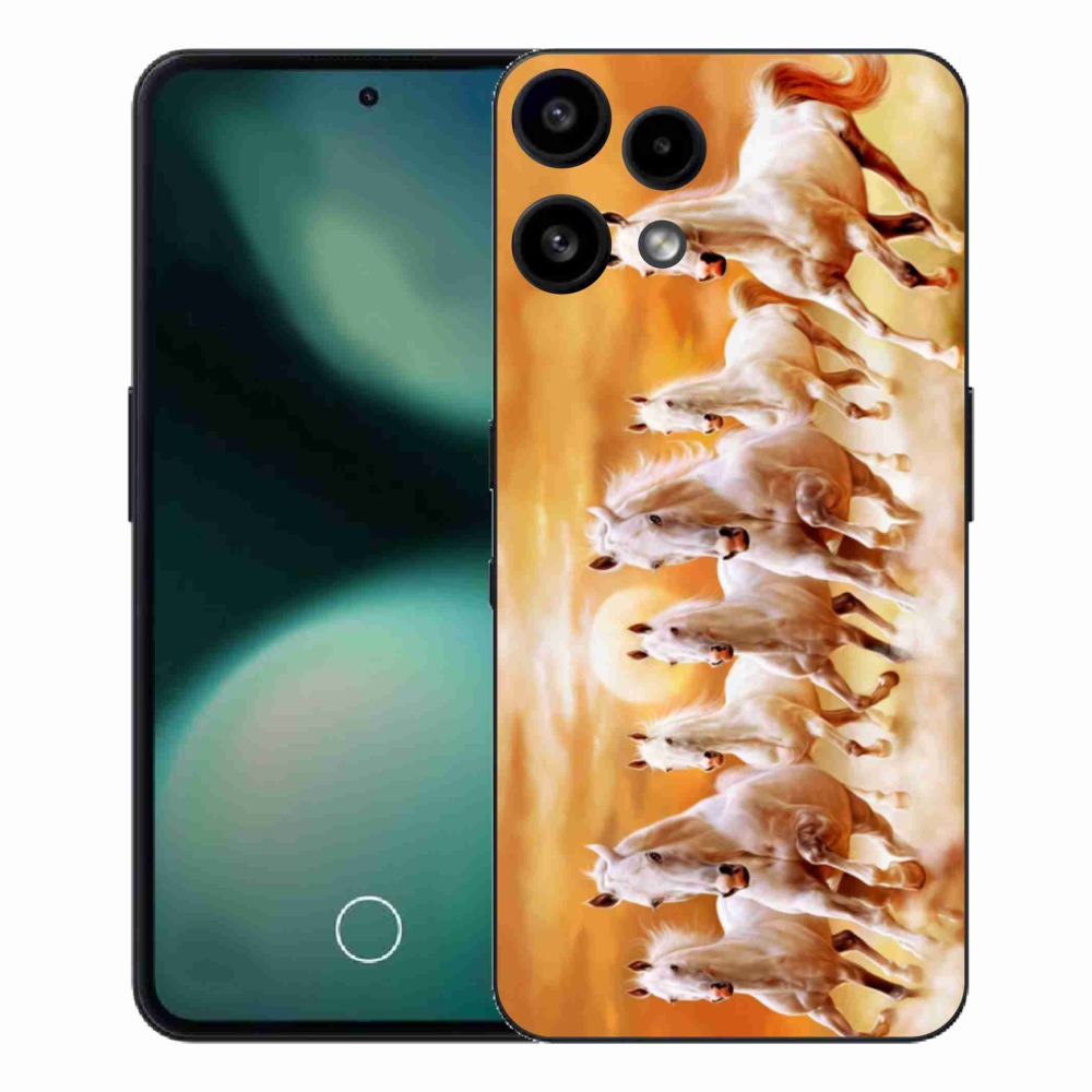 Gelový kryt mmCase na Nothing Phone (3a) Lite - koně 2