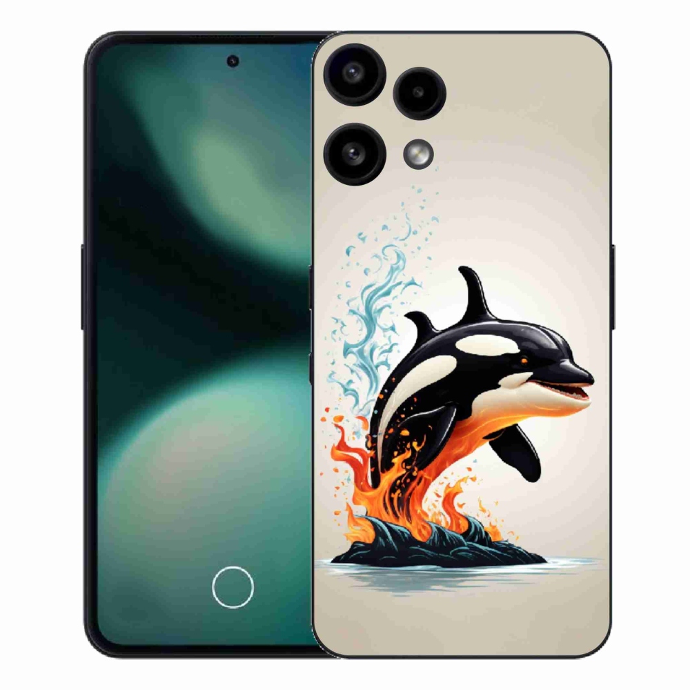 Gelový kryt mmCase na Nothing Phone (3a) Lite - kosatka