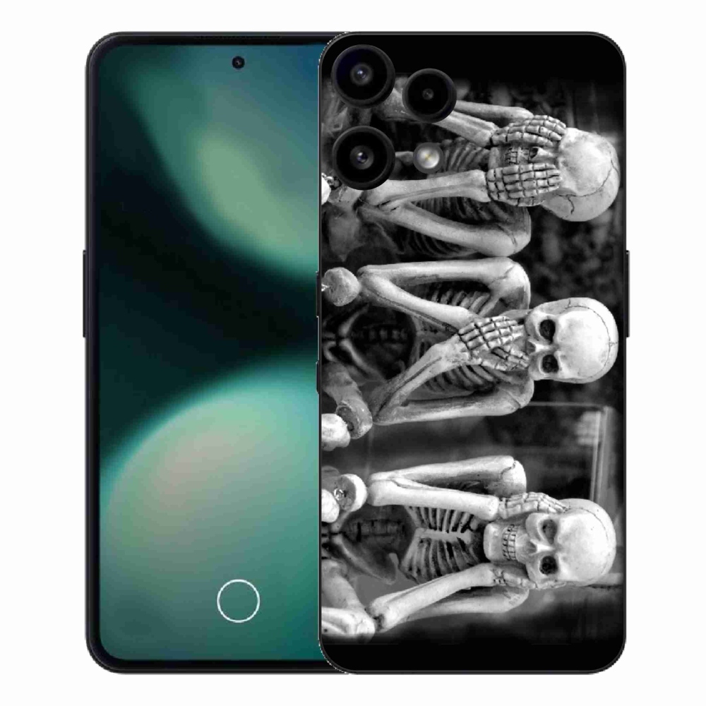 Gelový kryt mmCase na Nothing Phone (3a) Lite - kostlivci