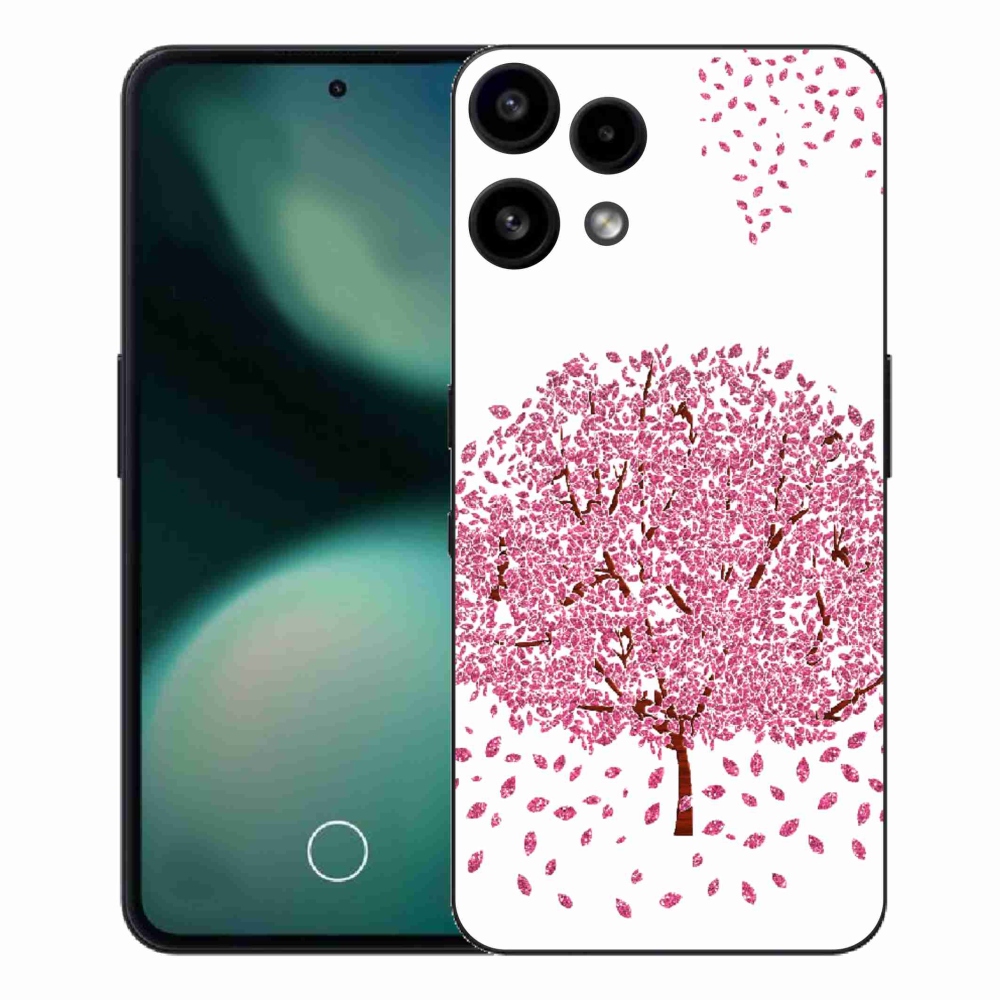 Gelový kryt mmCase na Nothing Phone (3a) Lite - kreslený strom s listy