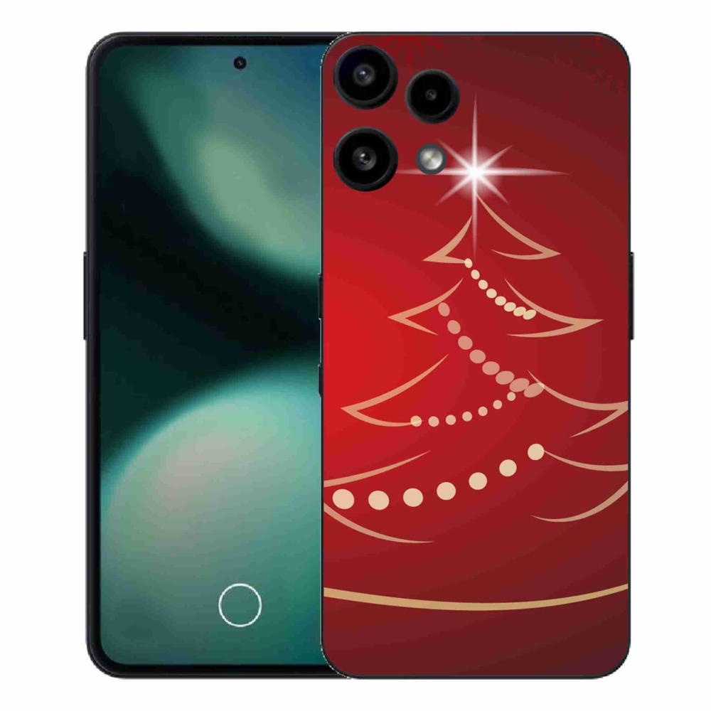 Gelový kryt mmCase na Nothing Phone (3a) Lite - kreslený vánoční stromek