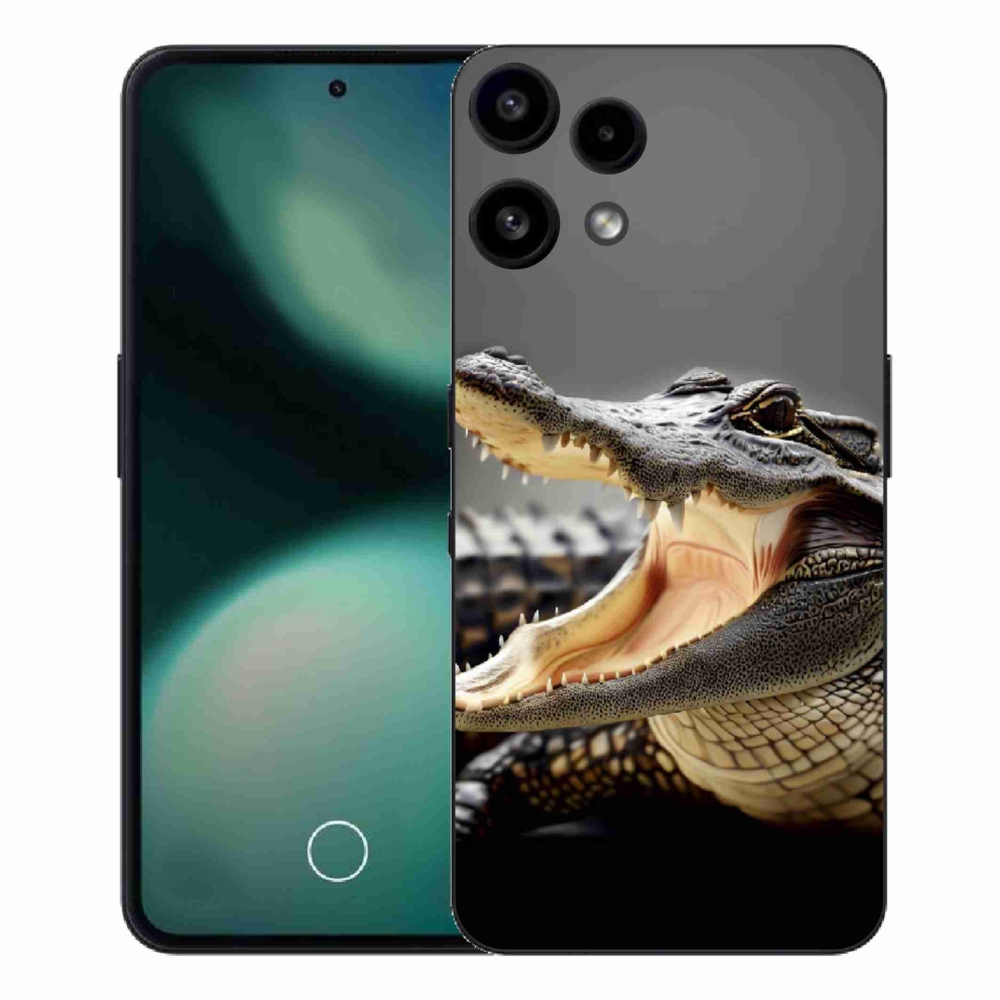 Gelový kryt mmCase na Nothing Phone (3a) Lite - krokodýl