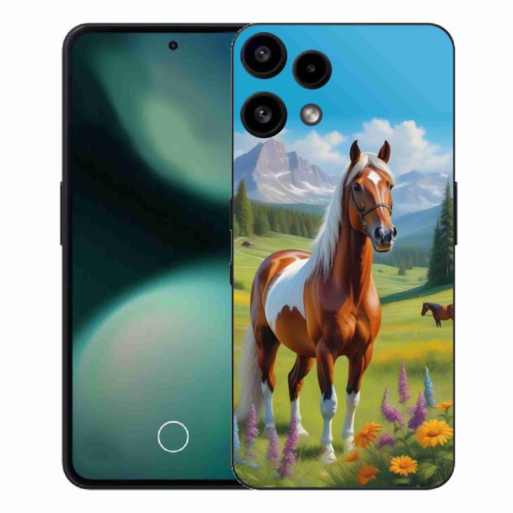 Gelový kryt mmCase na Nothing Phone (3a) Lite - kůň na louce