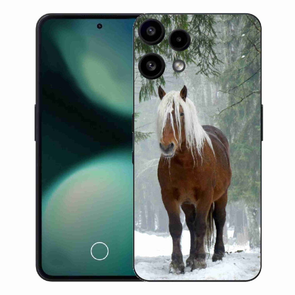 Gelový kryt mmCase na Nothing Phone (3a) Lite - kůň v lese