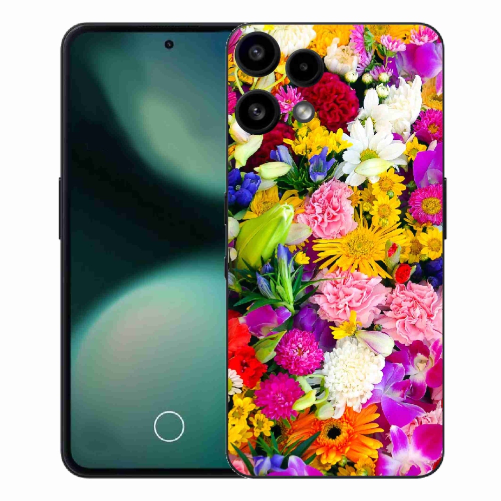 Gelový kryt mmCase na Nothing Phone (3a) Lite - květiny 12
