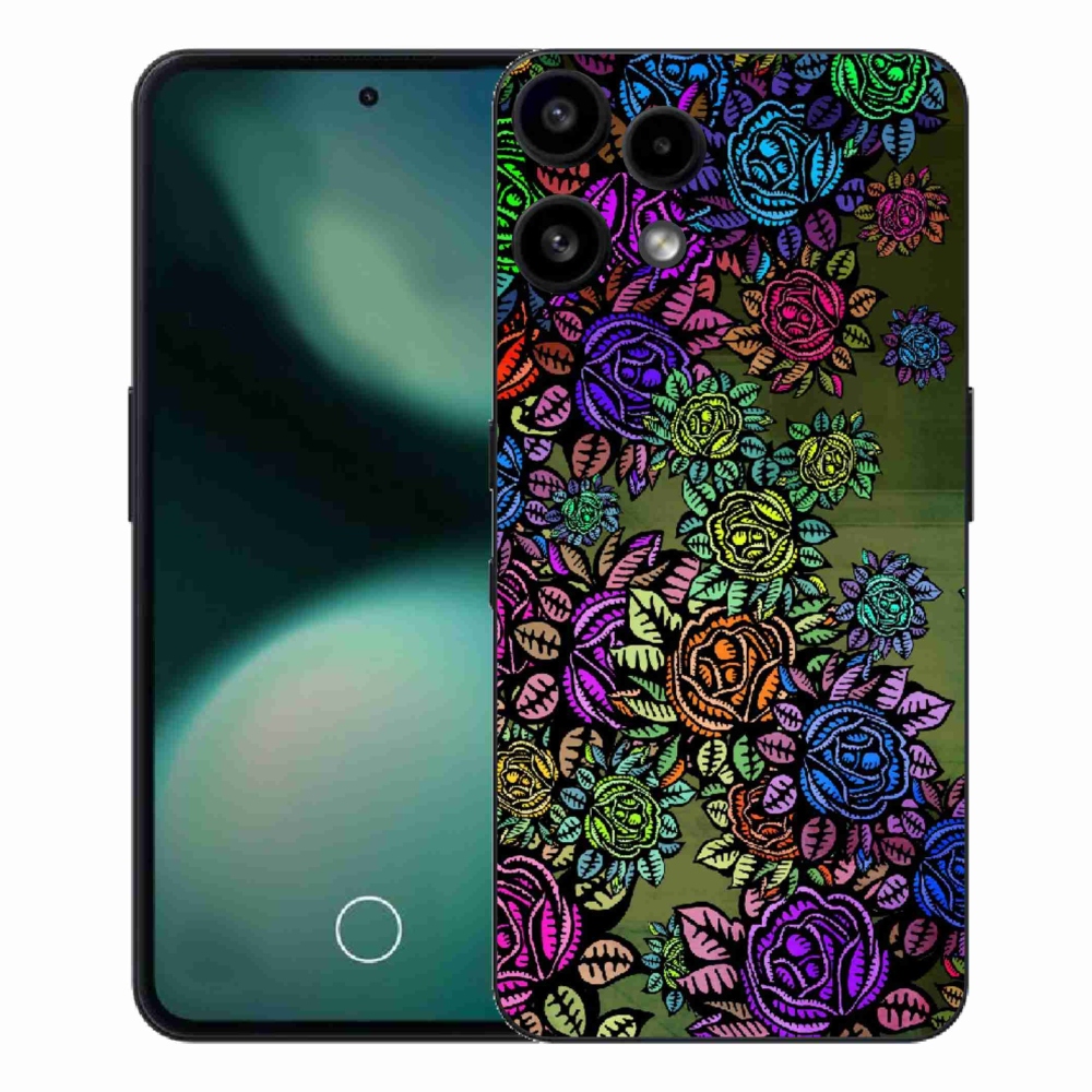 Gelový kryt mmCase na Nothing Phone (3a) Lite - květiny 6