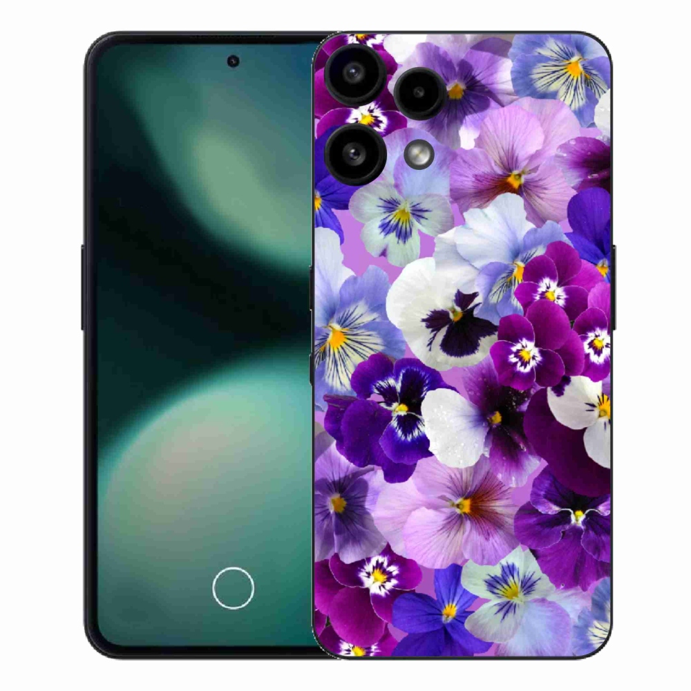 Gelový kryt mmCase na Nothing Phone (3a) Lite - květiny 9