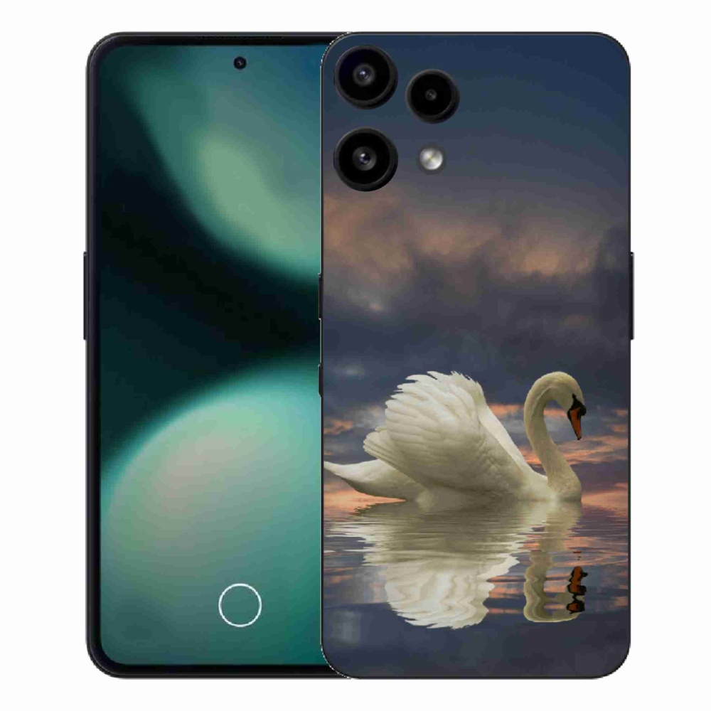 Gelový kryt mmCase na Nothing Phone (3a) Lite - labuť
