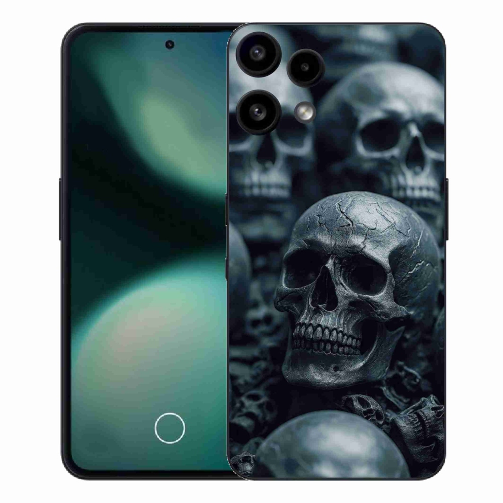 Gelový kryt mmCase na Nothing Phone (3a) Lite - lebka 2