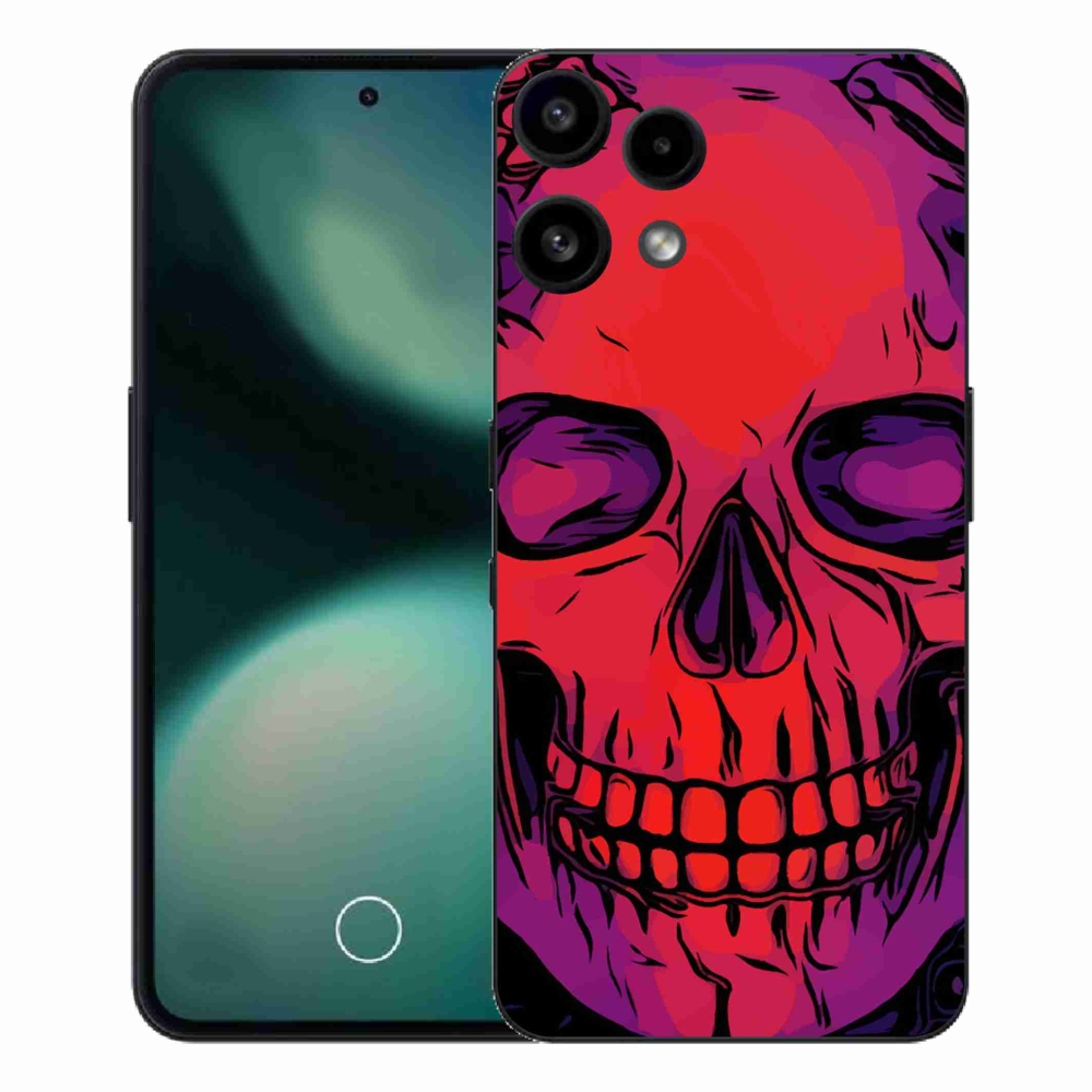 Gelový kryt mmCase na Nothing Phone (3a) Lite - lebka