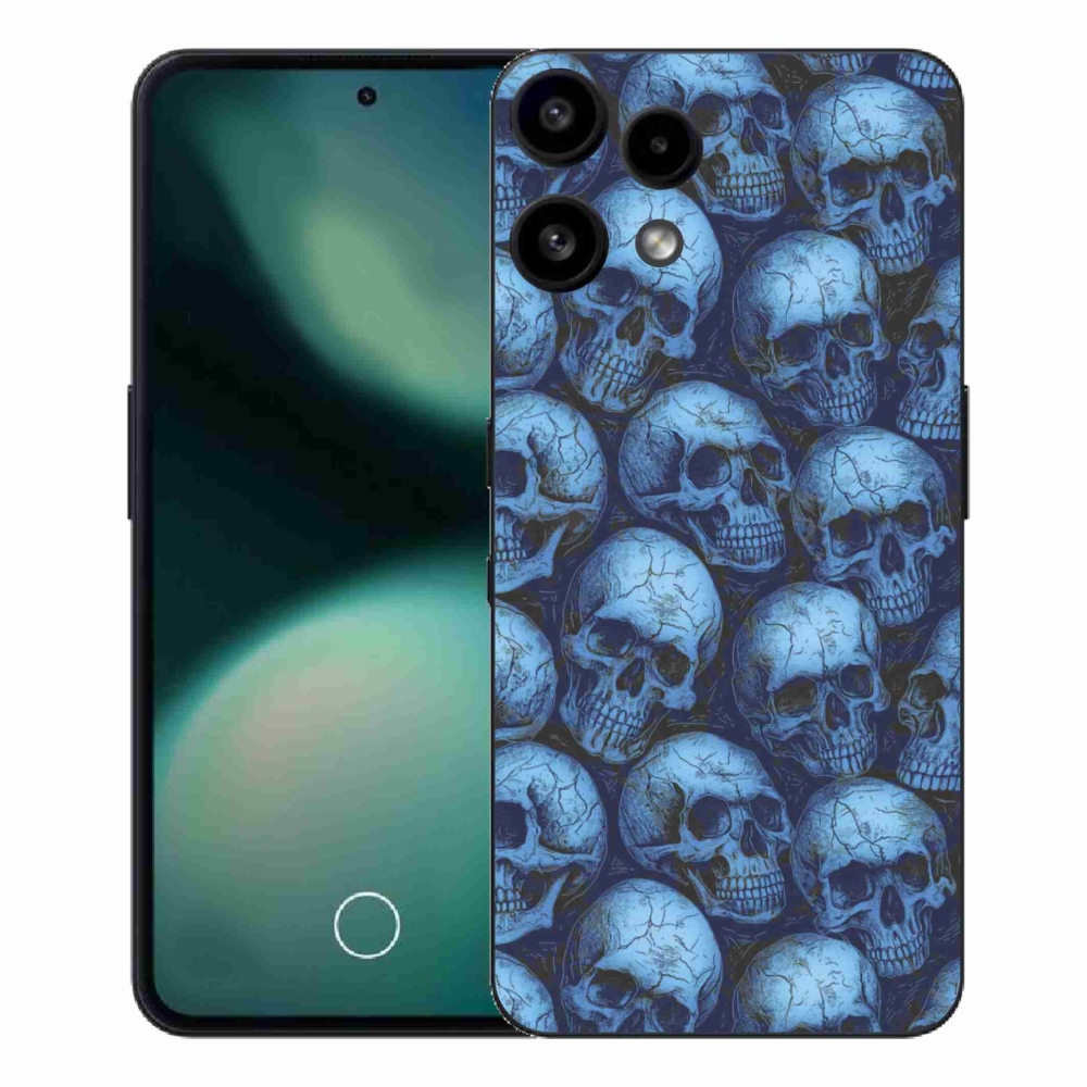 Gelový kryt mmCase na Nothing Phone (3a) Lite - lebky