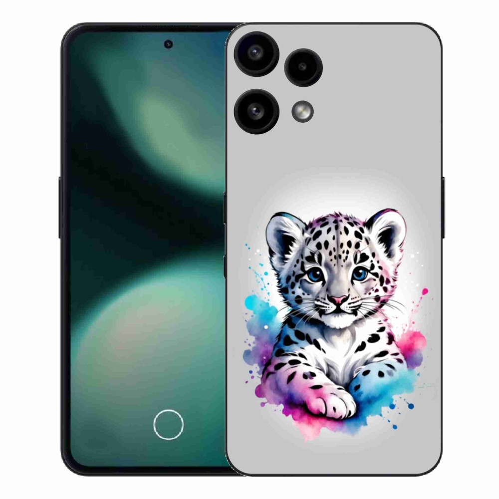 Gelový kryt mmCase na Nothing Phone (3a) Lite - levhartí mládě