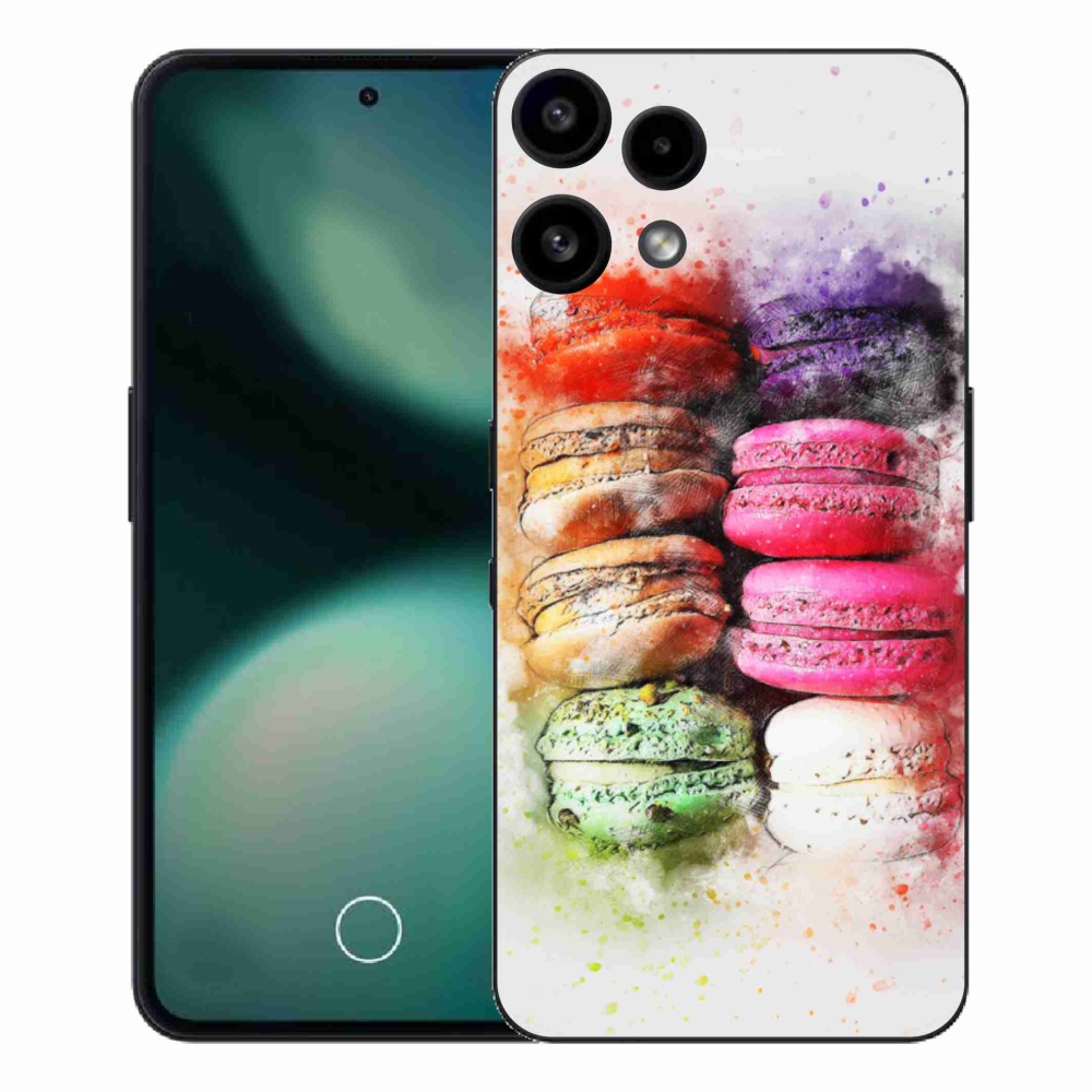 Gelový kryt mmCase na Nothing Phone (3a) Lite - makrónky