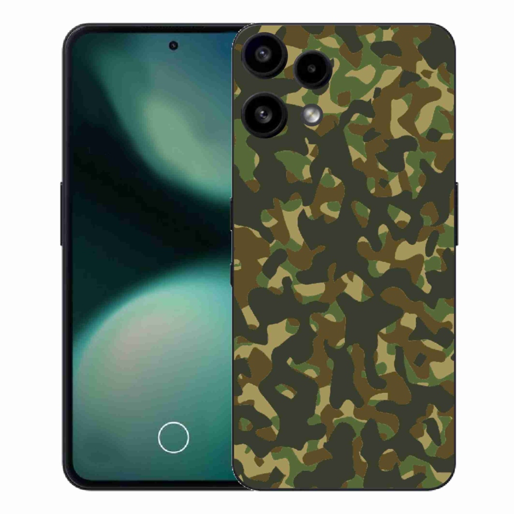 Gelový kryt mmCase na Nothing Phone (3a) Lite - maskáčový vzor 1
