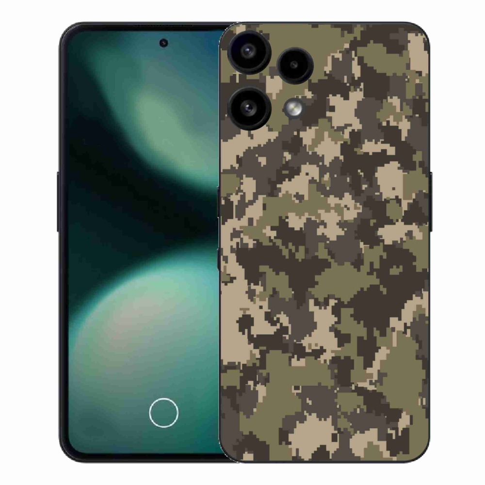 Gelový kryt mmCase na Nothing Phone (3a) Lite - maskáčový vzor 12