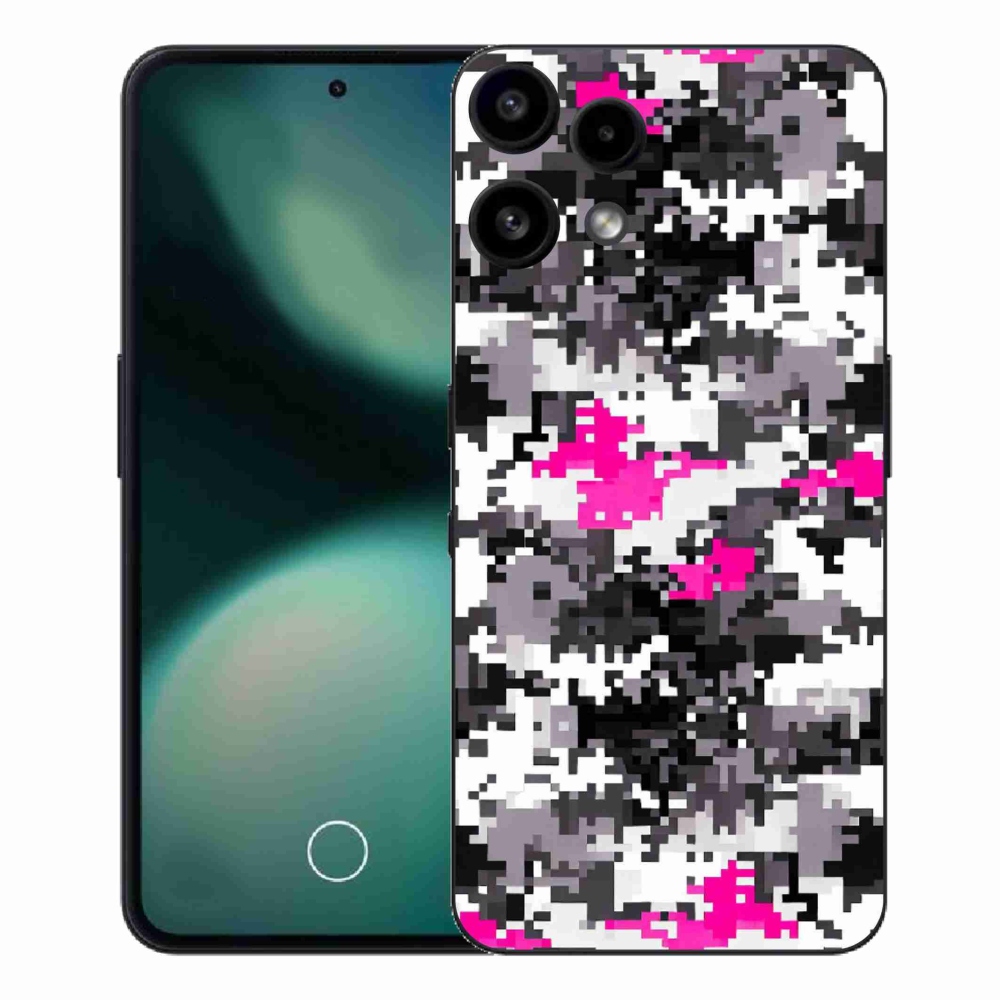 Gelový kryt mmCase na Nothing Phone (3a) Lite - maskáčový vzor 4