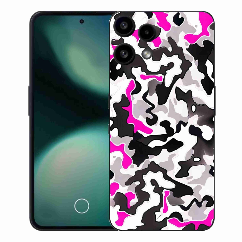 Gelový kryt mmCase na Nothing Phone (3a) Lite - maskáčový vzor 5