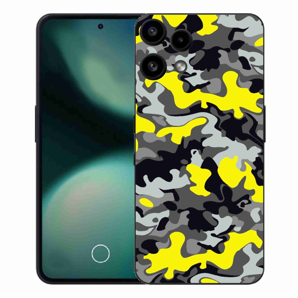 Gelový kryt mmCase na Nothing Phone (3a) Lite - maskáčový vzor 6