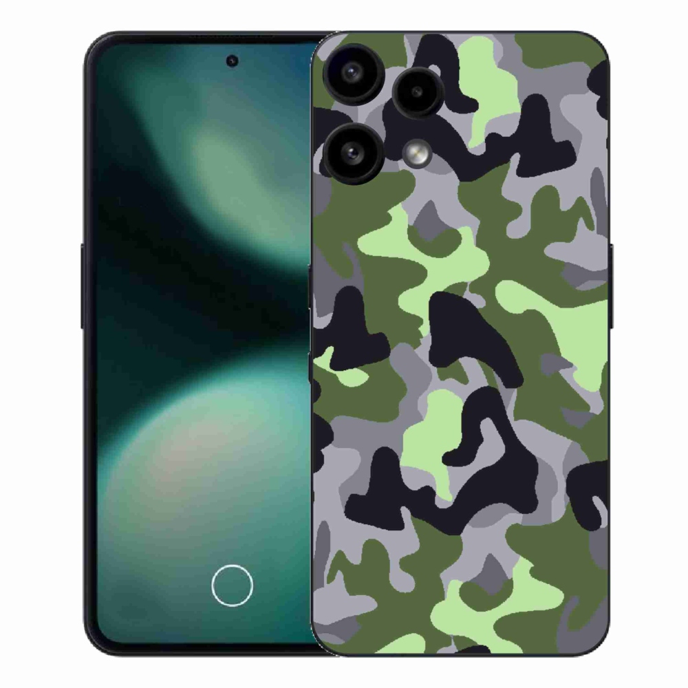 Gelový kryt mmCase na Nothing Phone (3a) Lite - maskáčový vzor 7