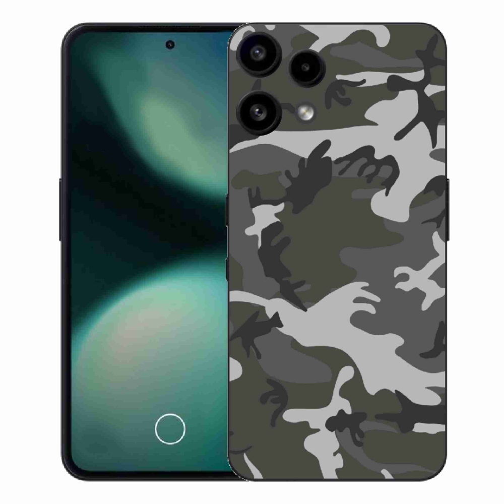 Gelový kryt mmCase na Nothing Phone (3a) Lite - maskáčový vzor