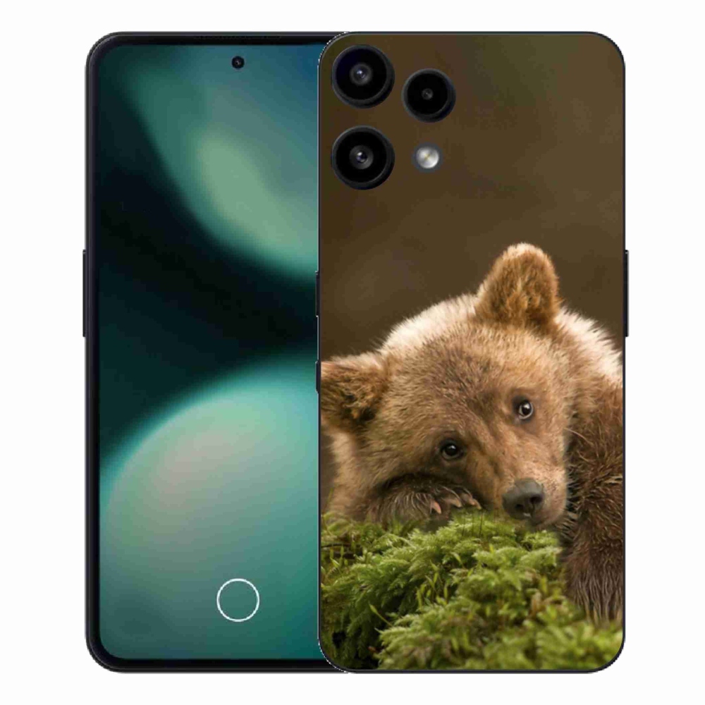 Gelový kryt mmCase na Nothing Phone (3a) Lite - medvěd