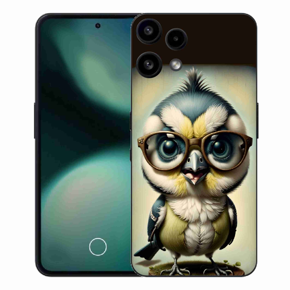 Gelový kryt mmCase na Nothing Phone (3a) Lite - mládě s brýlemi