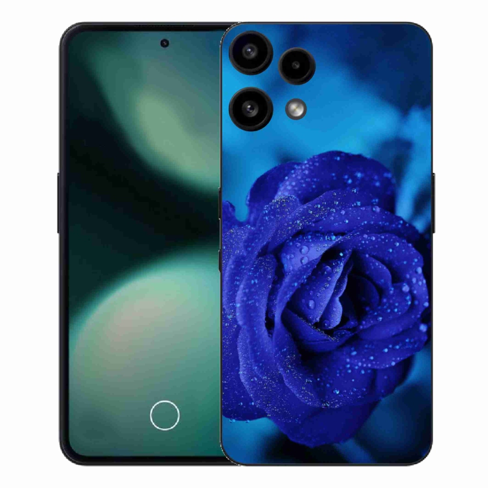 Gelový kryt mmCase na Nothing Phone (3a) Lite - modrá růže