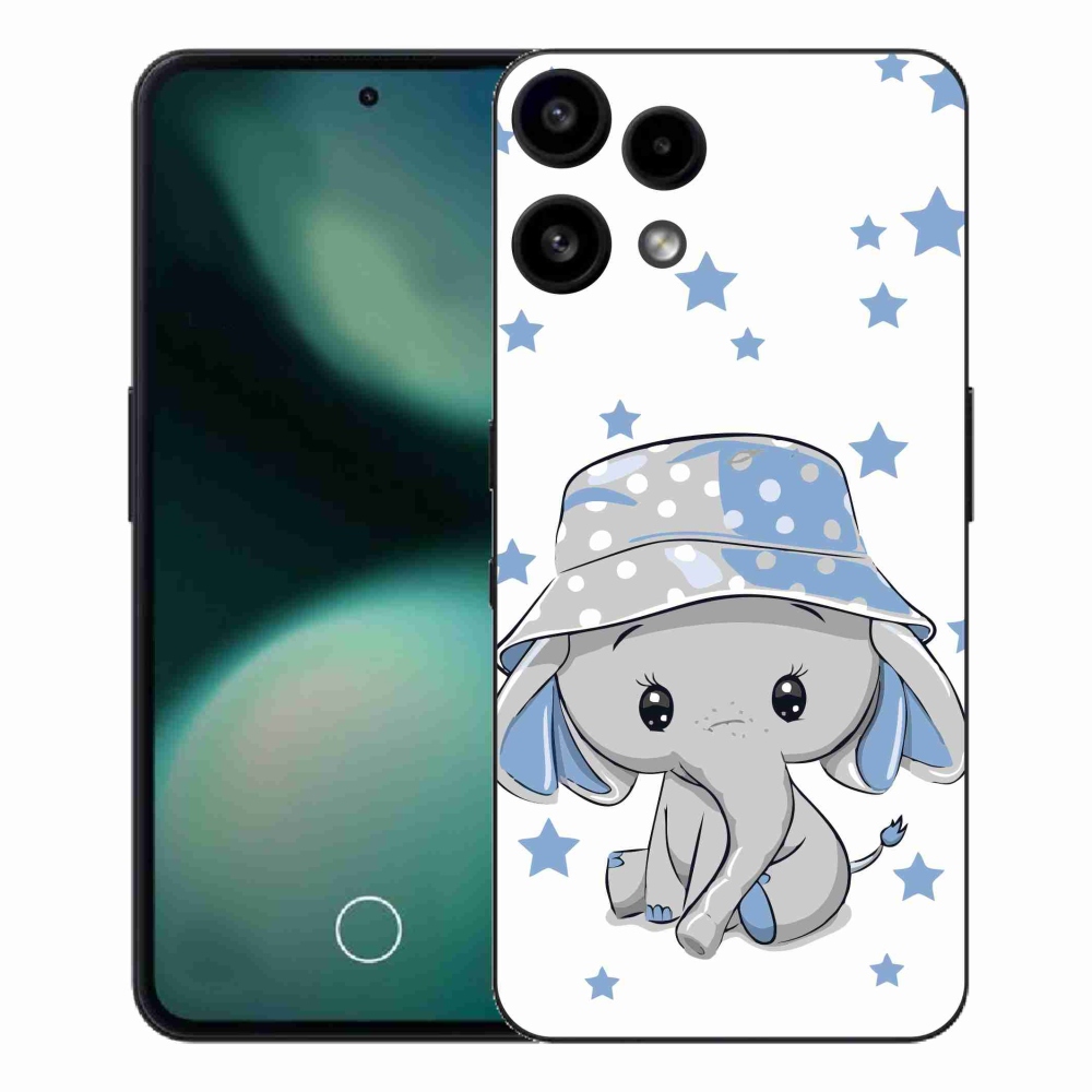 Gelový kryt mmCase na Nothing Phone (3a) Lite - modrý slon