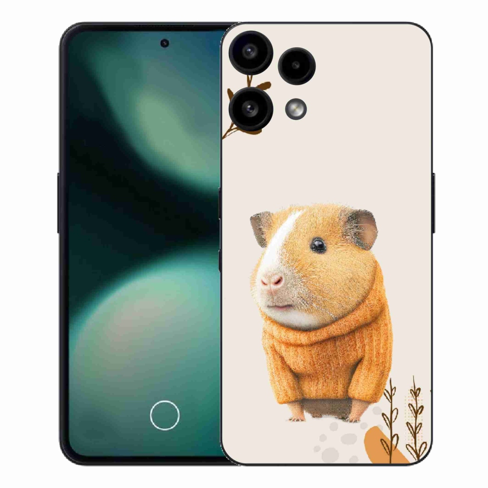 Gelový kryt mmCase na Nothing Phone (3a) Lite - morče ve svetru
