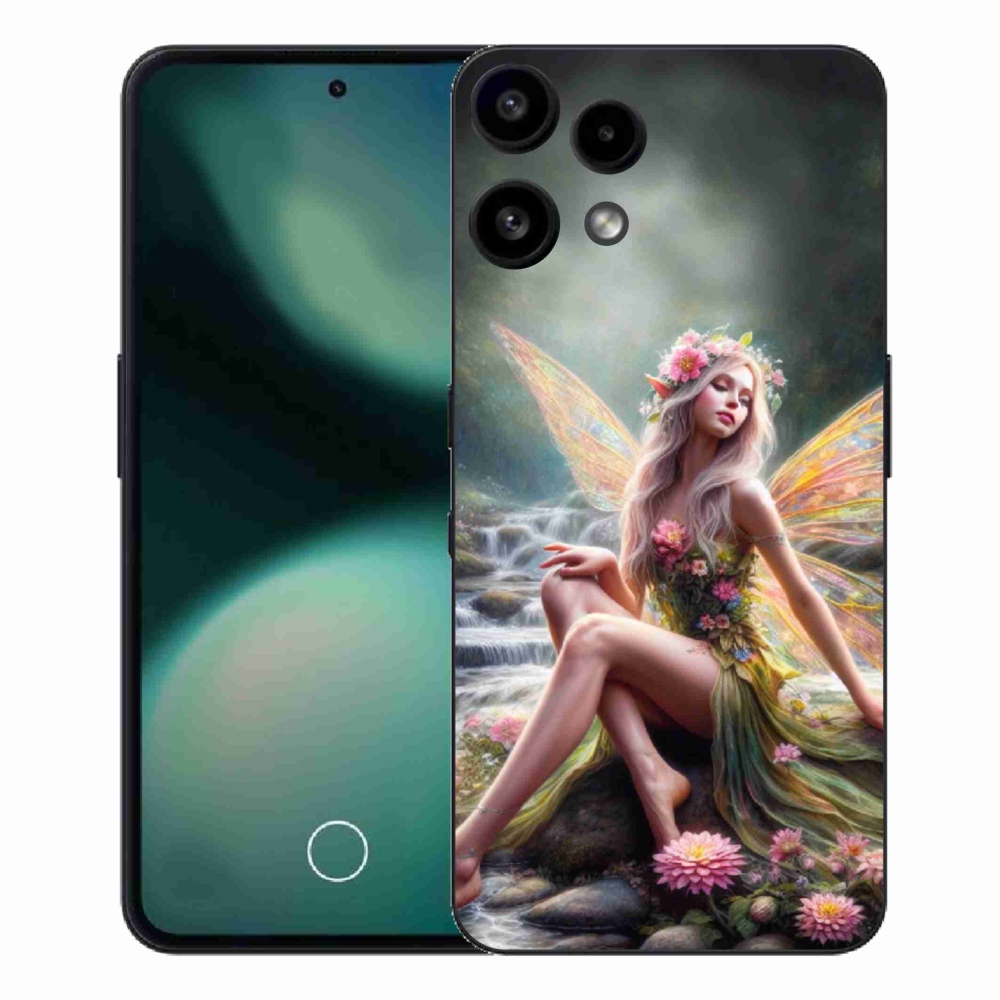 Gelový kryt mmCase na Nothing Phone (3a) Lite - motýlí žena 1