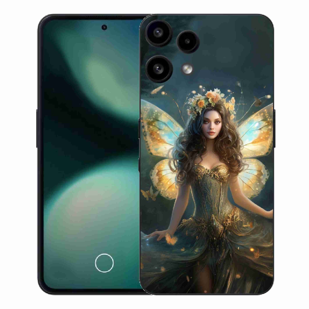 Gelový kryt mmCase na Nothing Phone (3a) Lite - motýlí žena