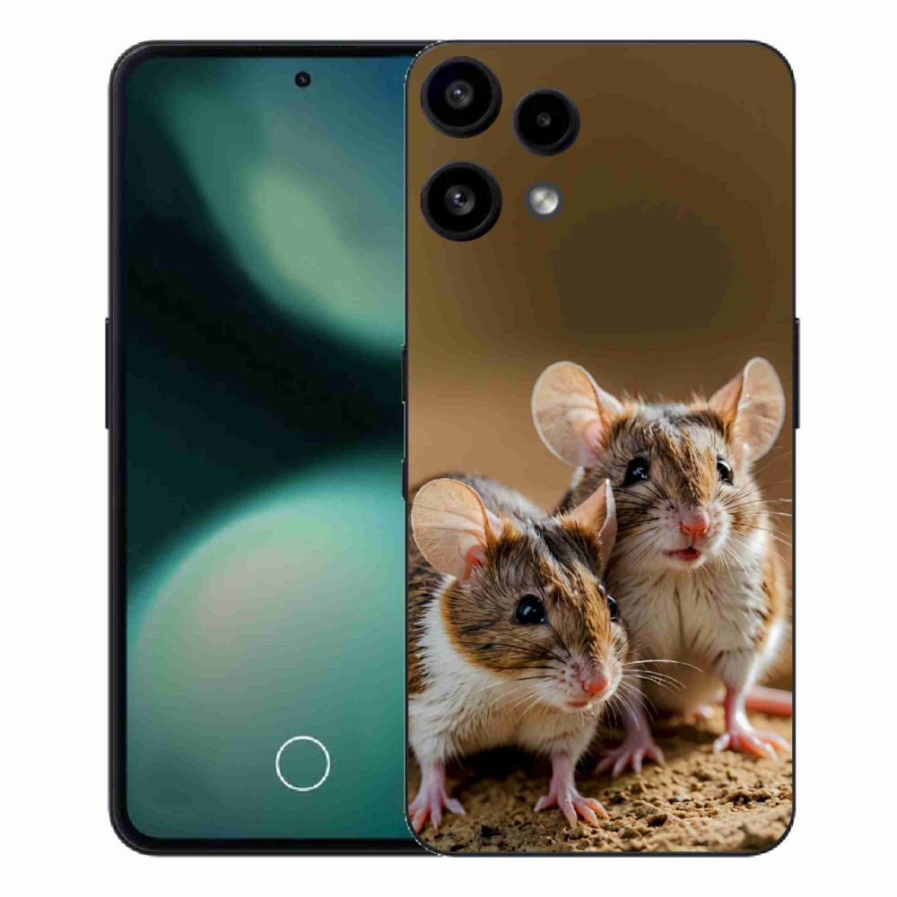 Gelový kryt mmCase na Nothing Phone (3a) Lite - myší duo