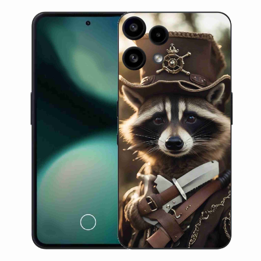 Gelový kryt mmCase na Nothing Phone (3a) Lite - mýval v uniformě