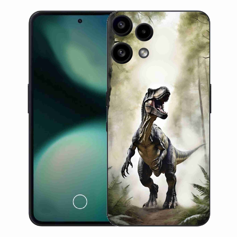 Gelový kryt mmCase na Nothing Phone (3a) Lite - naštvaný T-Rex
