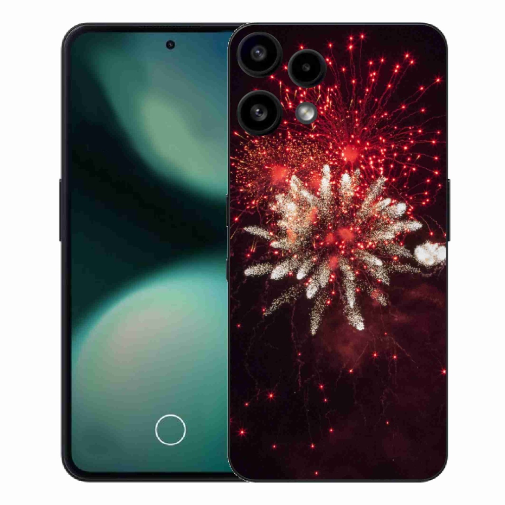 Gelový kryt mmCase na Nothing Phone (3a) Lite - ohňostroj