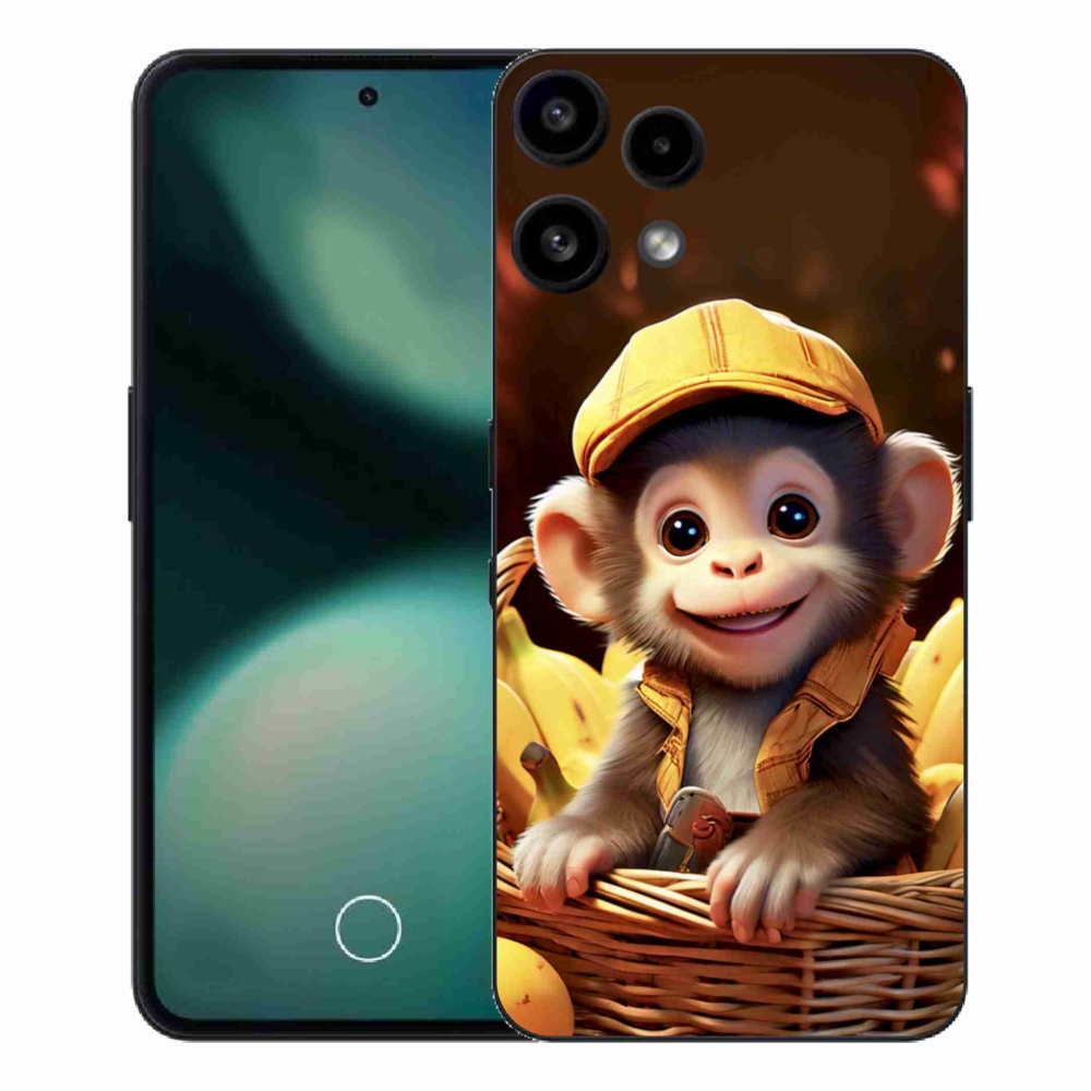 Gelový kryt mmCase na Nothing Phone (3a) Lite - opice v košíku