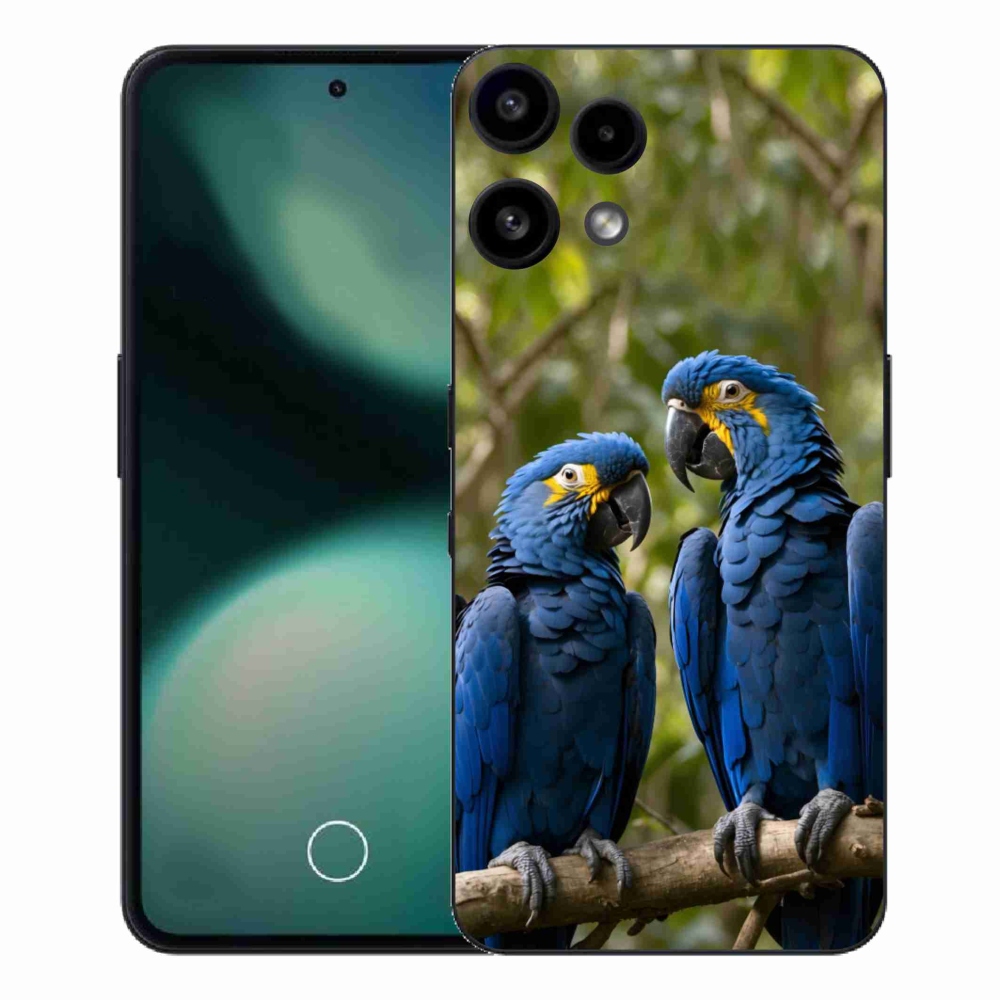 Gelový kryt mmCase na Nothing Phone (3a) Lite - papouščí duo