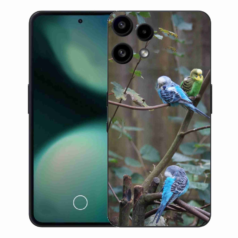 Gelový kryt mmCase na Nothing Phone (3a) Lite - papoušci na větvi