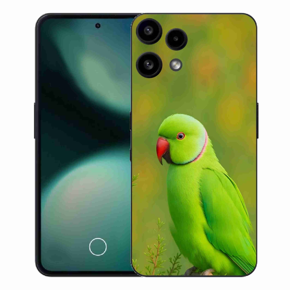 Gelový kryt mmCase na Nothing Phone (3a) Lite - papoušek alexandr 2
