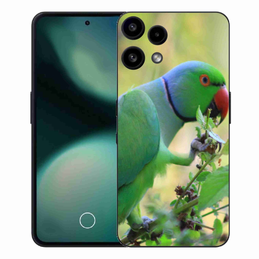 Gelový kryt mmCase na Nothing Phone (3a) Lite - papoušek alexandr
