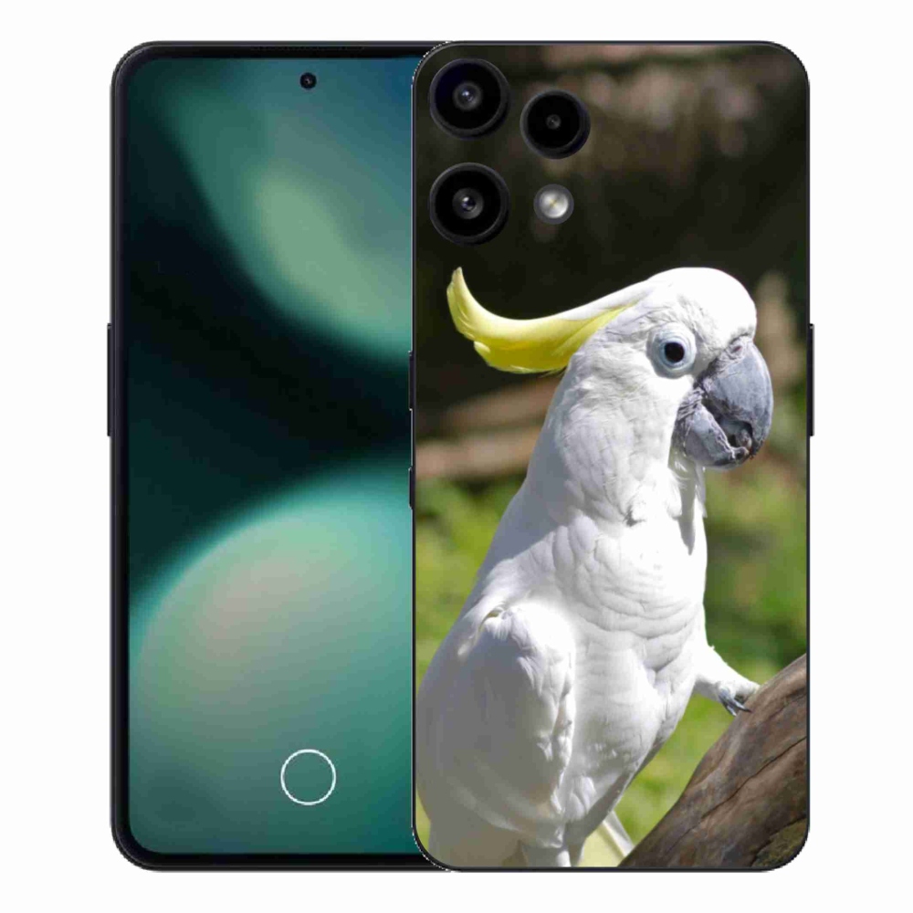 Gelový kryt mmCase na Nothing Phone (3a) Lite - papoušek kakadu 2